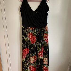 Laura Chiffon Cold Shoulder Dress - 18W